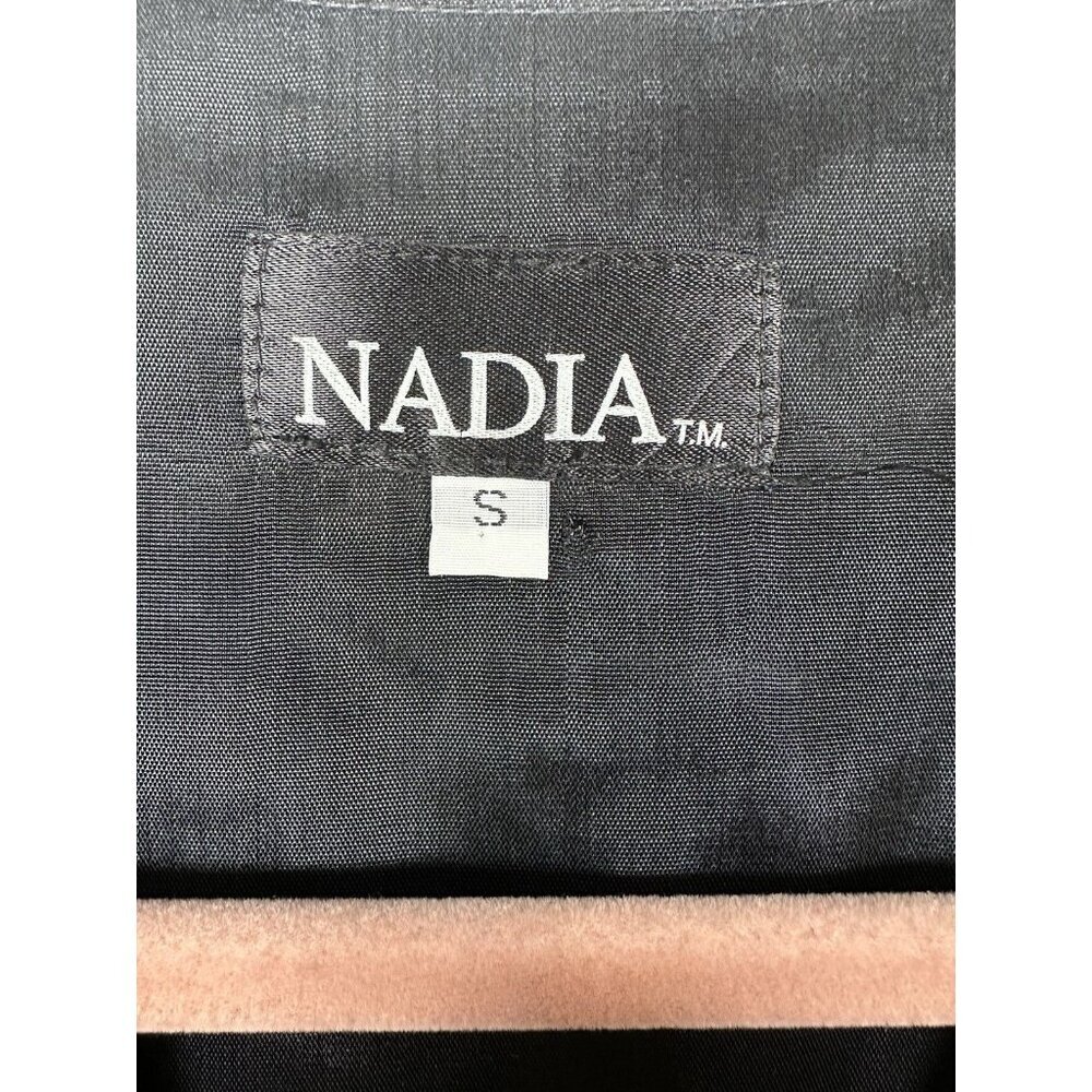 Vintage Nadia Embroidered MUSIC PEOPLE Tapestry Women's Small Grandmacore Vest - Picture 4 of 7